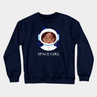 Space Girl Crewneck Sweatshirt